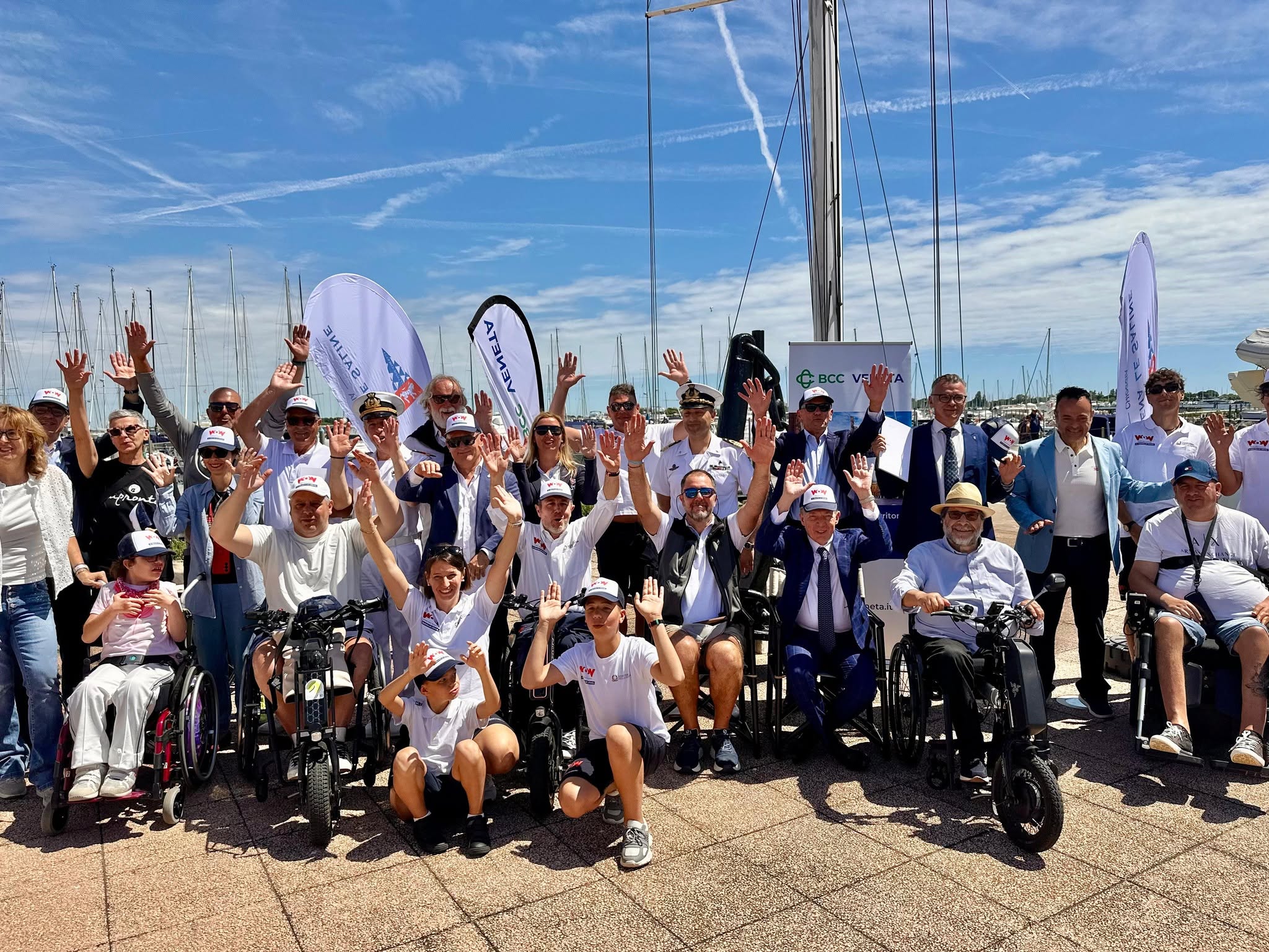 Dalla Darsena Le Saline prende il largo il nuovo viaggio di inclusione de “Lo Spirito di Stella”